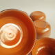 Set de 10 ramequins marron Arcopal Volcan vintage