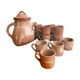 Vintage stoneware coffee set