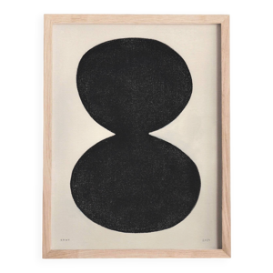 Peinture 30x40cm illustration - contemporaine