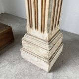 Wooden pedestal column 1900