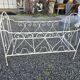 Wrought iron children's bed