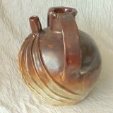 Jar buire in terracotta varnished auvergne late 19th