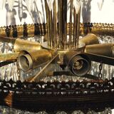 Lustre  cascade Vintage 60s. Hollywood Regency