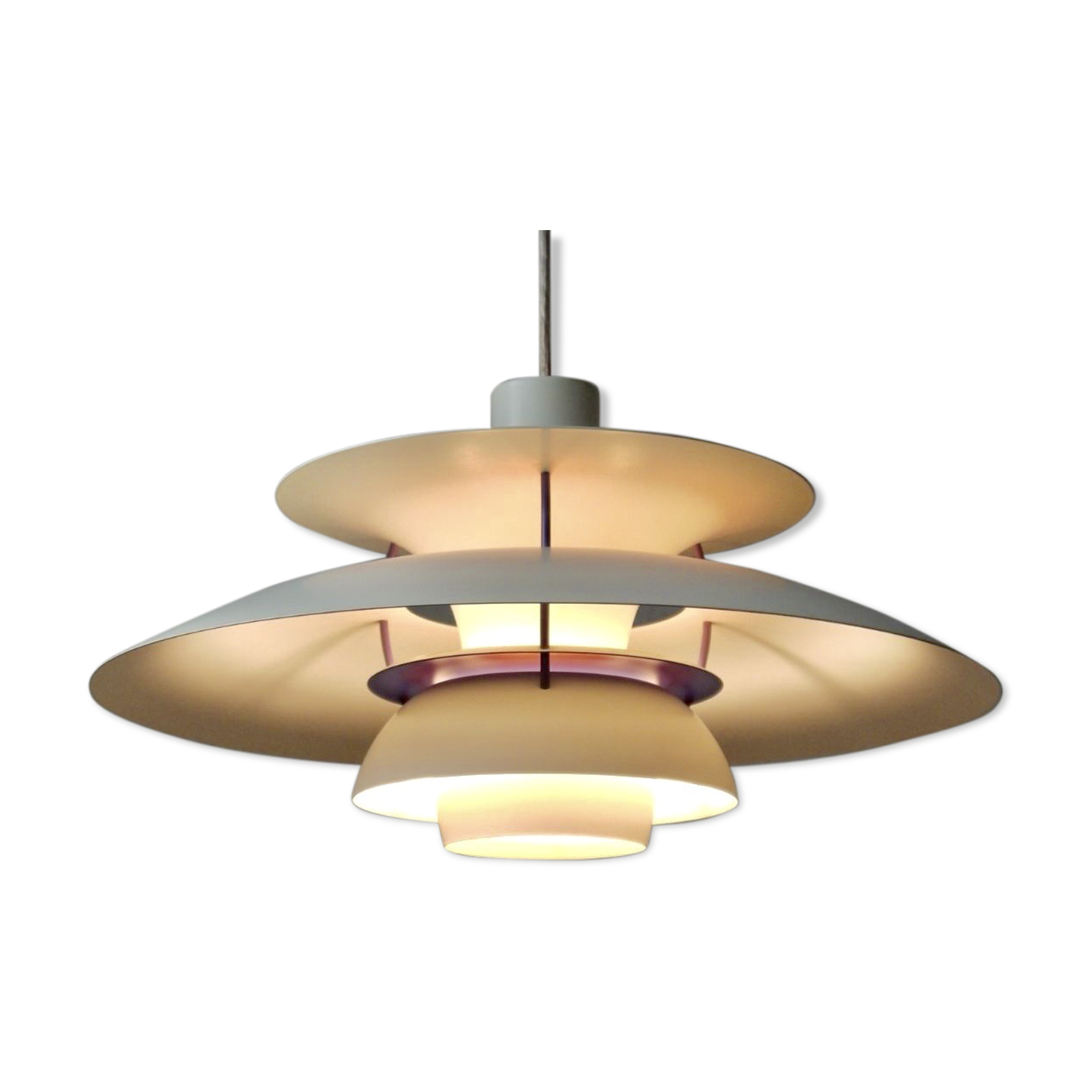 Danish PH5 hanging lamp by Poul Henningsen for Louis Poulsen