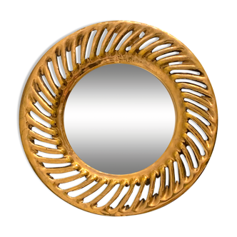 Ceramic mirror from the 50s/70s