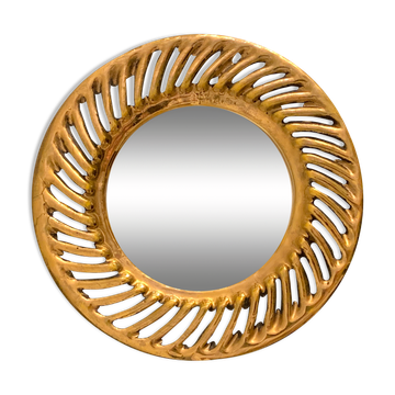 Ceramic mirror from the 50s/70s