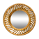 Miroir en céramique années 50/70