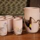 Pitcher and glass service by Murano, Italy, 1960