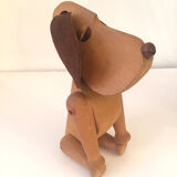 Wooden dog Oscar by Hans Bolling, 1953