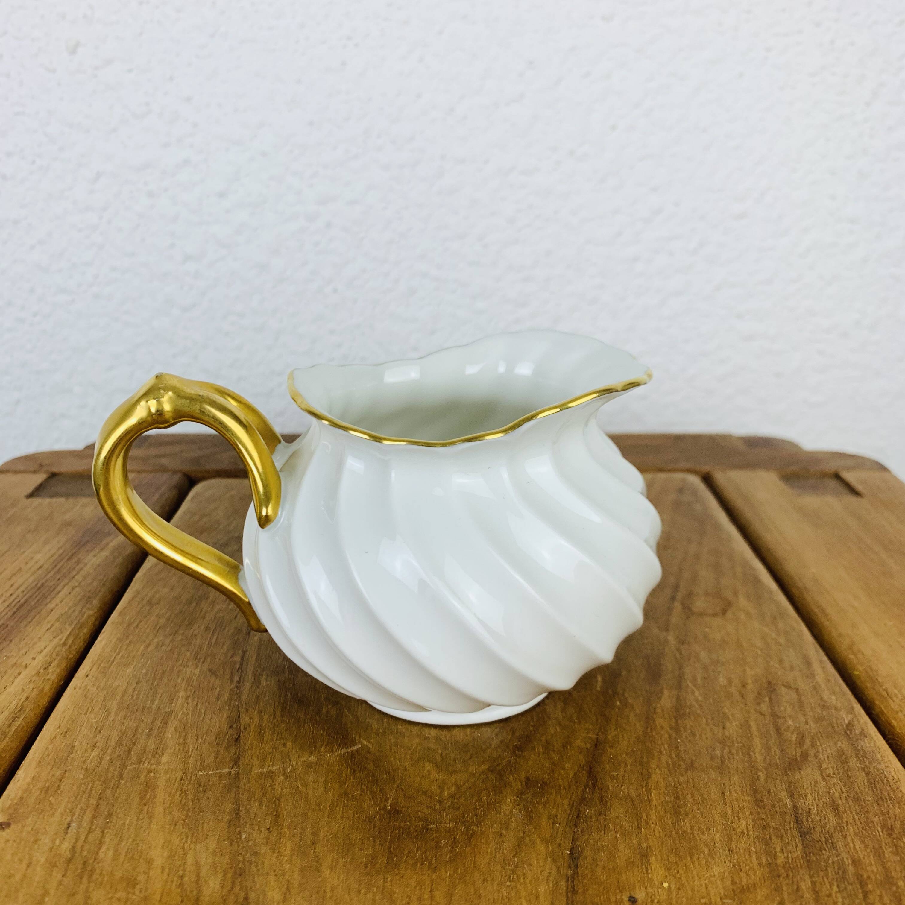 Haviland Limoges teapot and milk jug