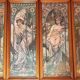 Alphonse Mucha "Les heures du jour" 1. Édition, impression pigmentaire d'archive