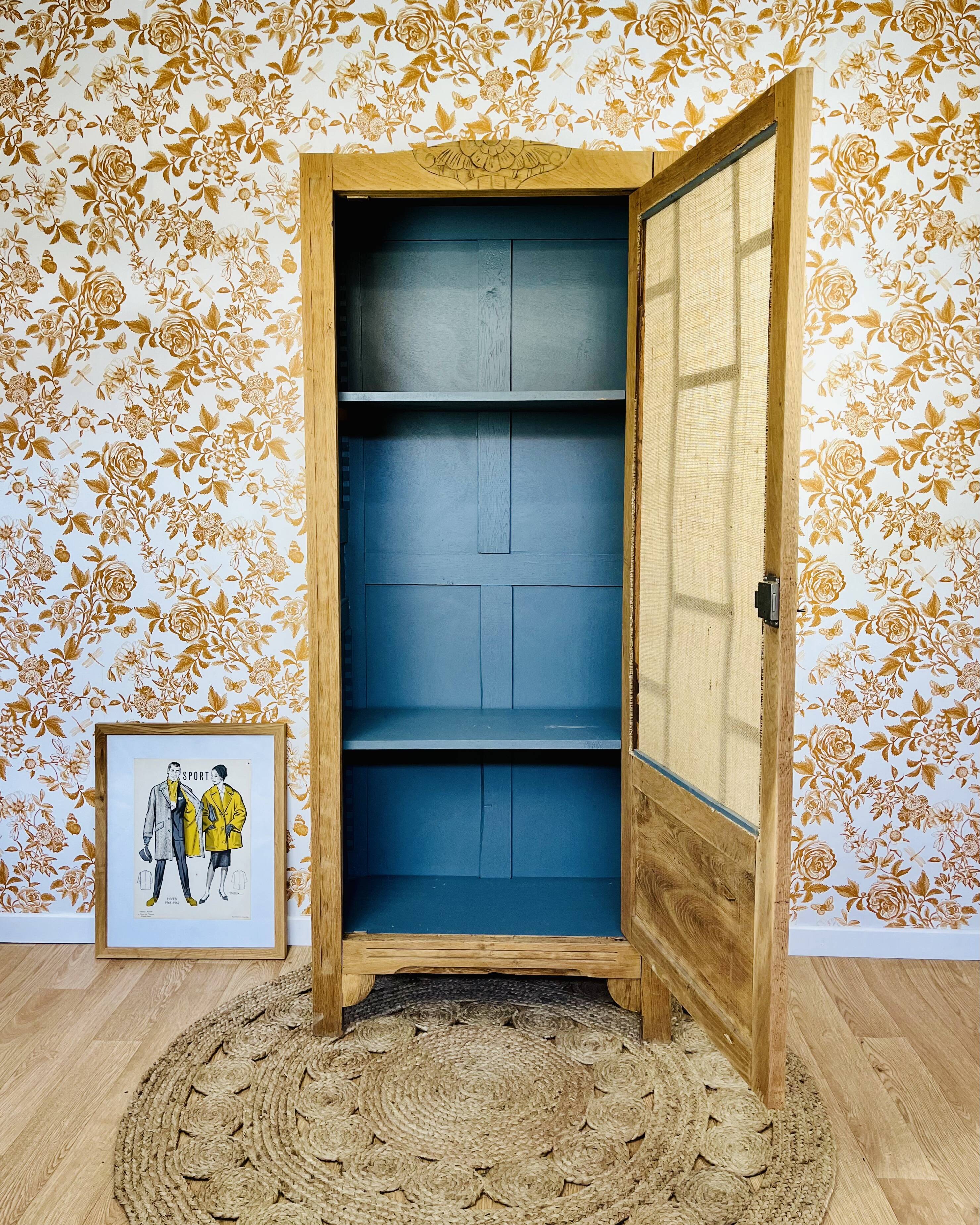 Art Deco hosiery cabinet