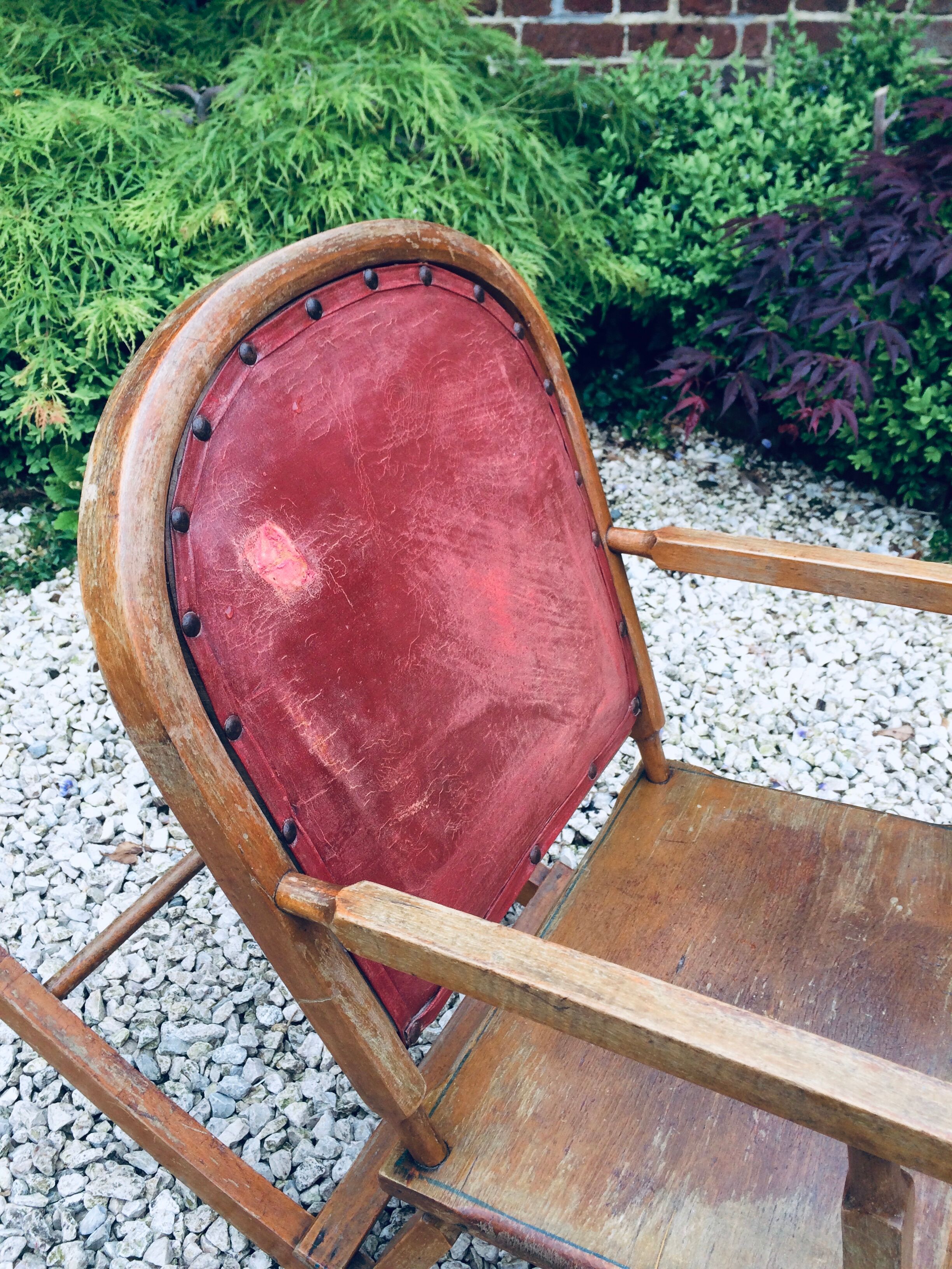 Child rocking horse wooden