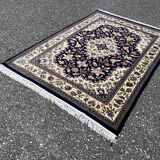 Ghoum Persian Rug "Extra Fine" wool and silk, Signed