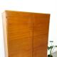 Fineer vintage kledingkast met legplanken