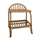 Rattan bedside