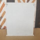 Elegant linen patinated key box