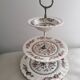 Antique cake stand Fine Staffordshire ware