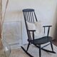 Scandinavian rocking chair from the 1960s.