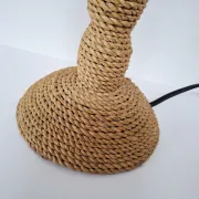 Rope lamp brutalist style