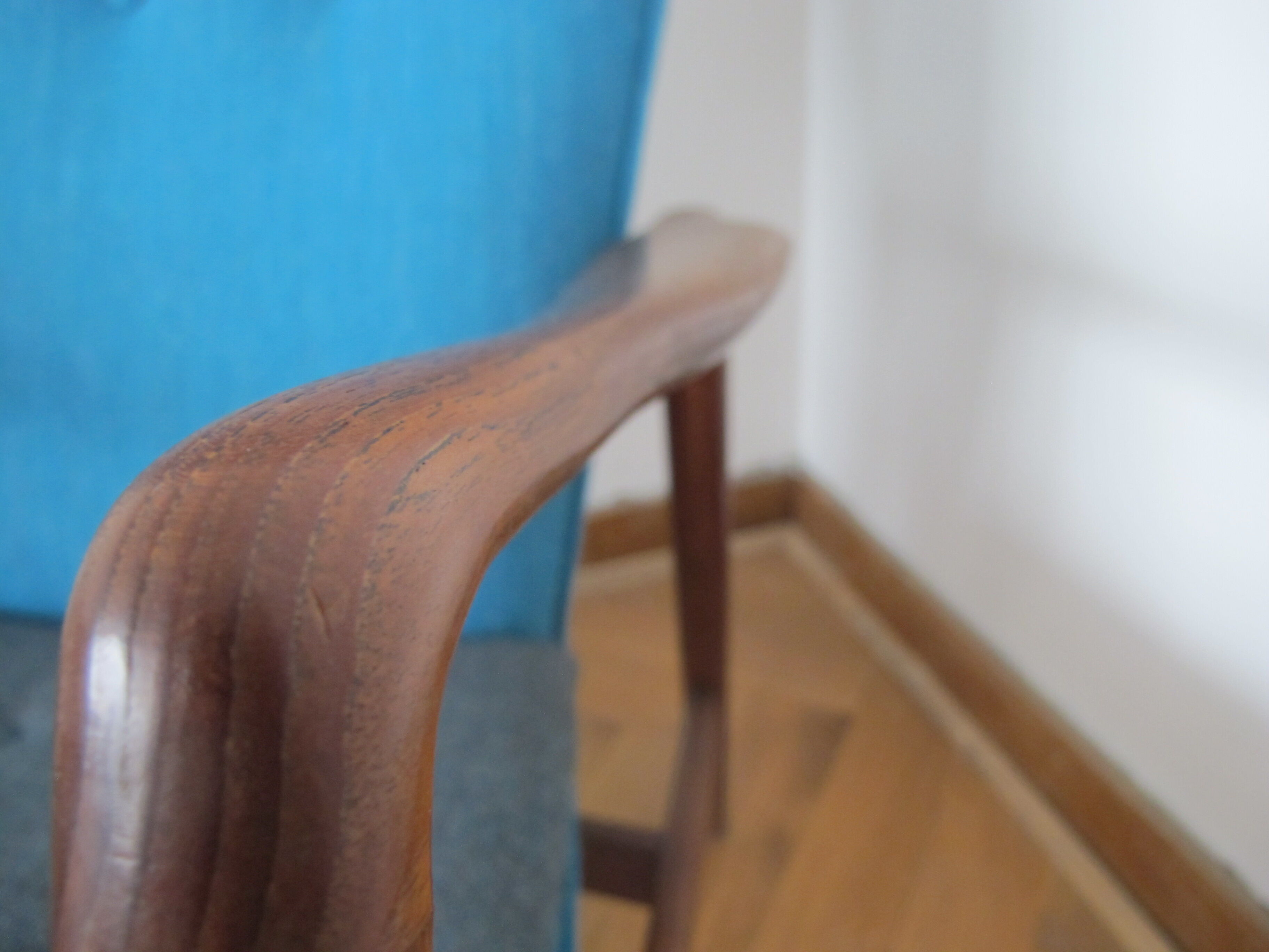 Tall back chair by Kurt Olsen