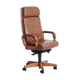 Fauteuil de bureau vintage en cuir