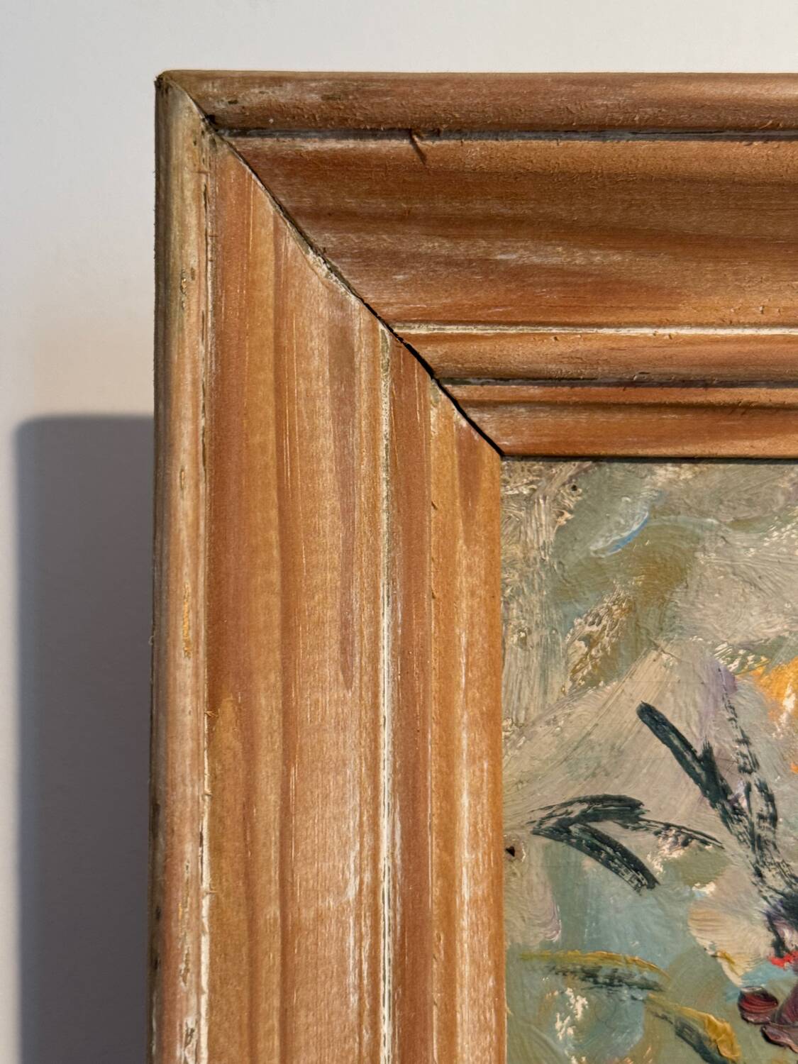 Still life with wild flowers, signed, early 20th century