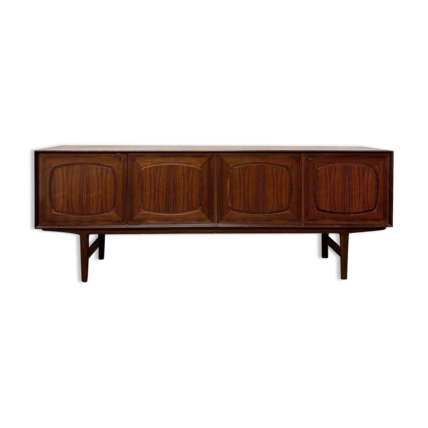 Enfilade en Palissandre de Rio par Fredrik A. Kayser, 1960