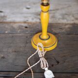 Wood lamp, vintage wooden lamp base, table lamp, living room lamp, lamp