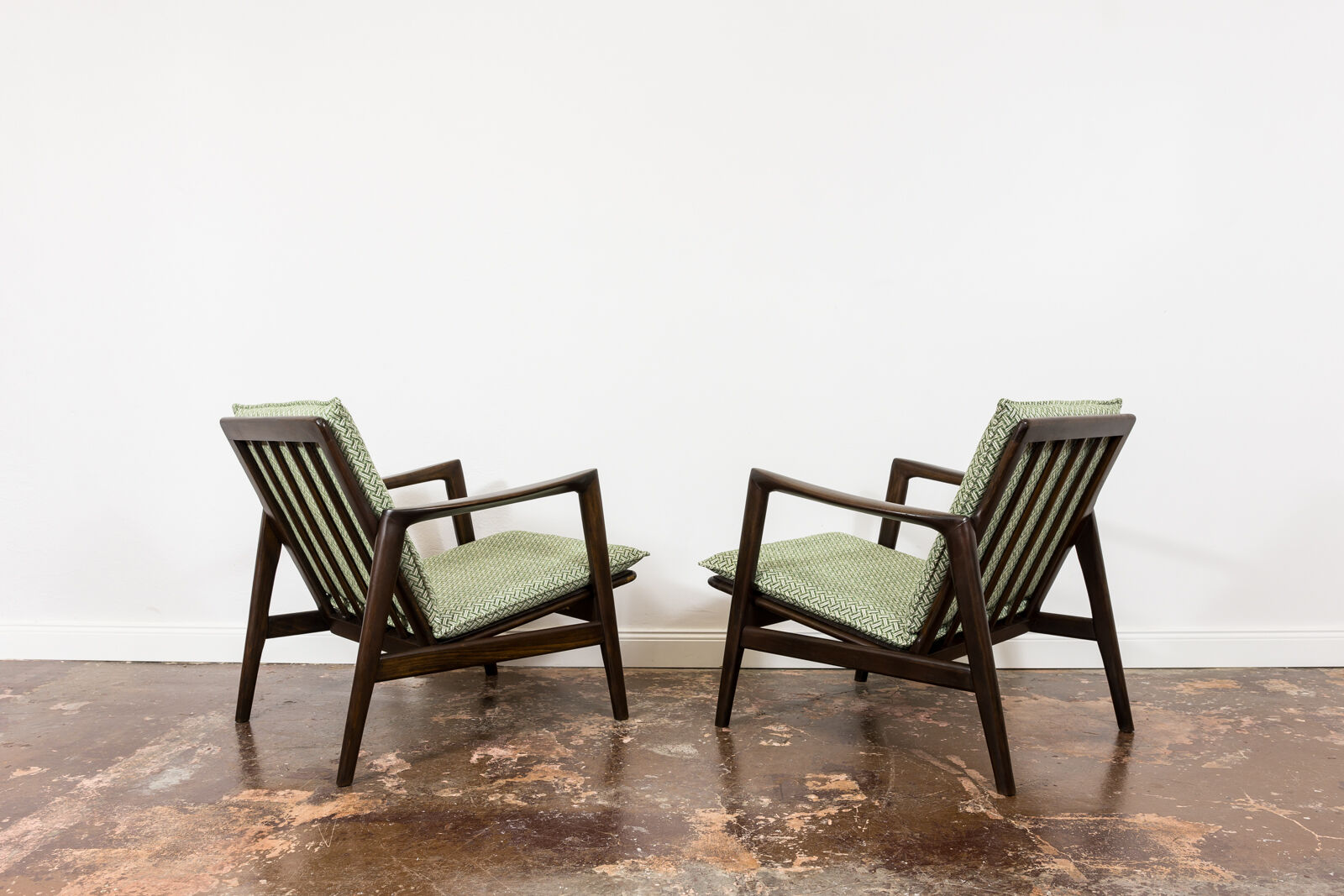 Pair of armchairs type 300 130, 1960's