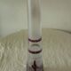 Soliflor in contemporary glass with enameled decor