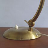 Large brass table lamp, Egon Hillebrand, 1930s