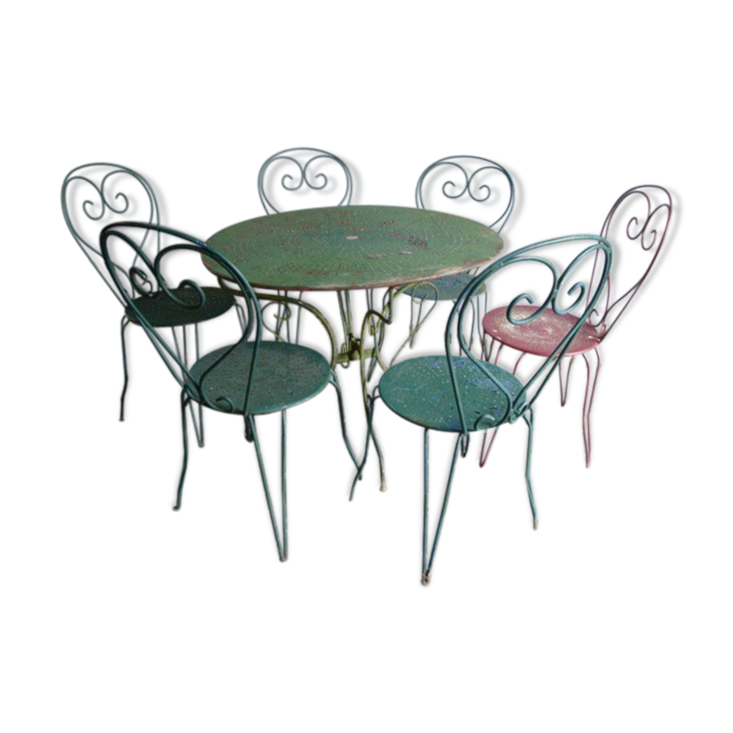 Table and 6 chairs