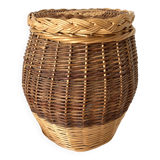 Storage chest, woven wicker basket