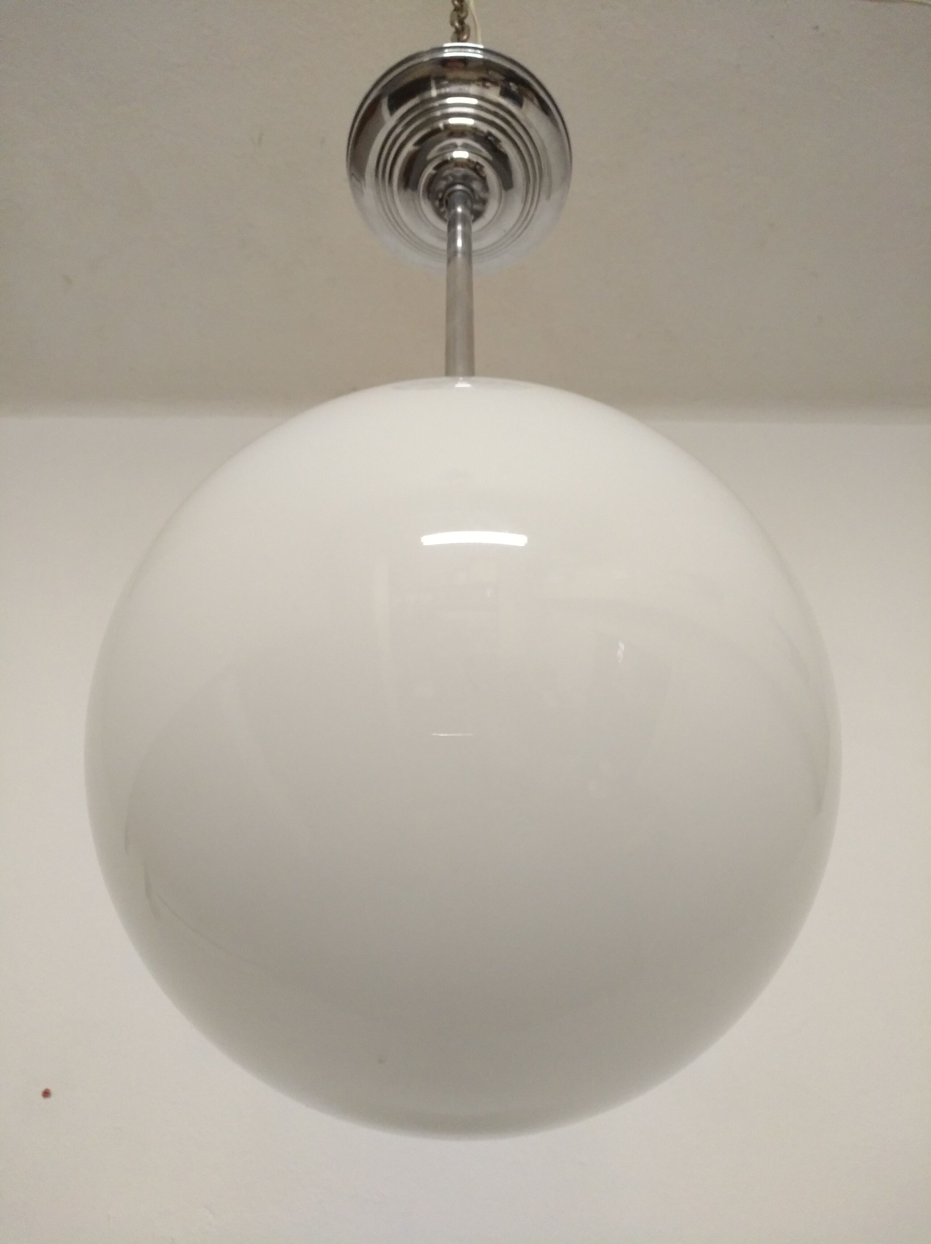 Art deco hanging in opaline