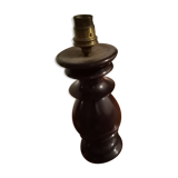 Pied lampe bois violet