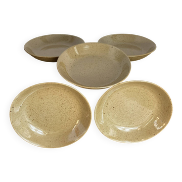 Deep plates, Manor stoneware