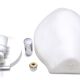 Postmodern Opaline Glass Sconce No. 2299 by Fontana Arte, Italy