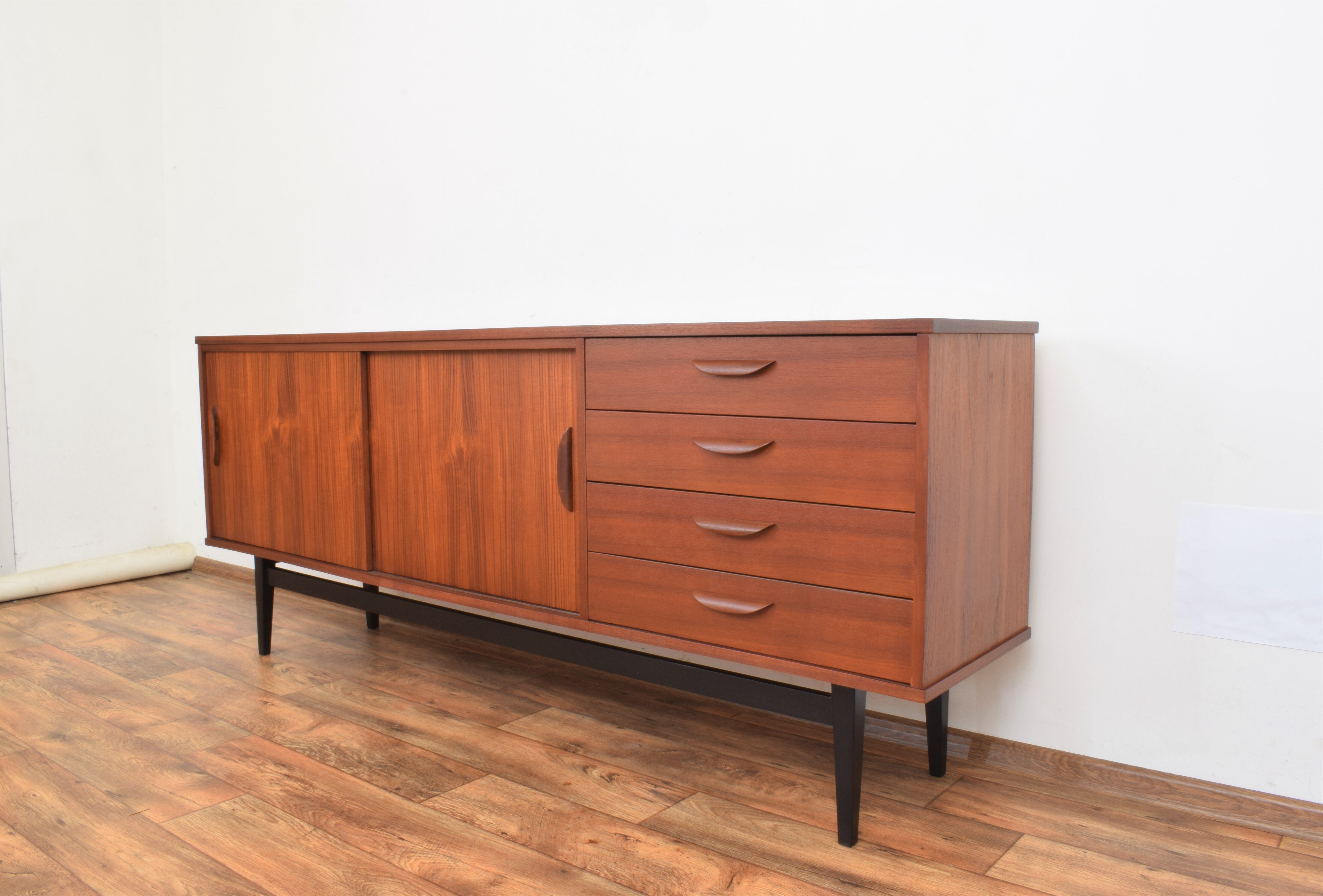 Mid-Century German Teak Sideboard, 1960s.