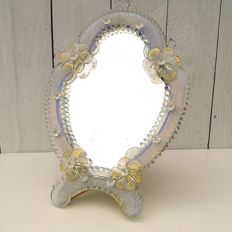 Bridge mirror, Murano glass, Venetian style