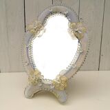 Bridge mirror, Murano glass, Venetian style
