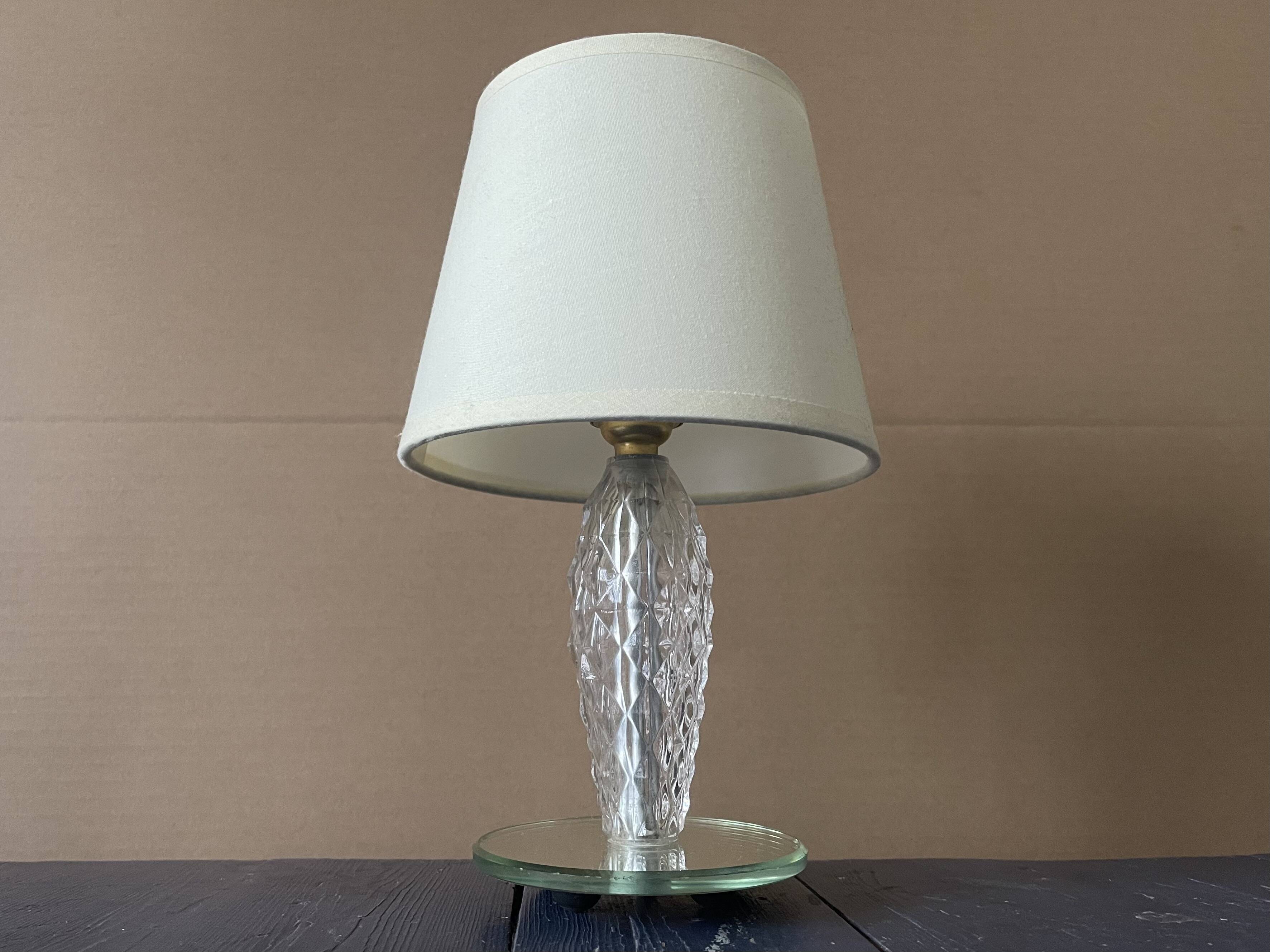 Old Art Deco table lamp
