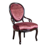 Louis Philippe Walnut Armchair, 1850s