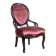 Louis Philippe Walnut Armchair, 1850s