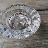 Set of glass candle holders