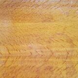 Chest of drawers of the 50s in oak compass feet 4 drawers