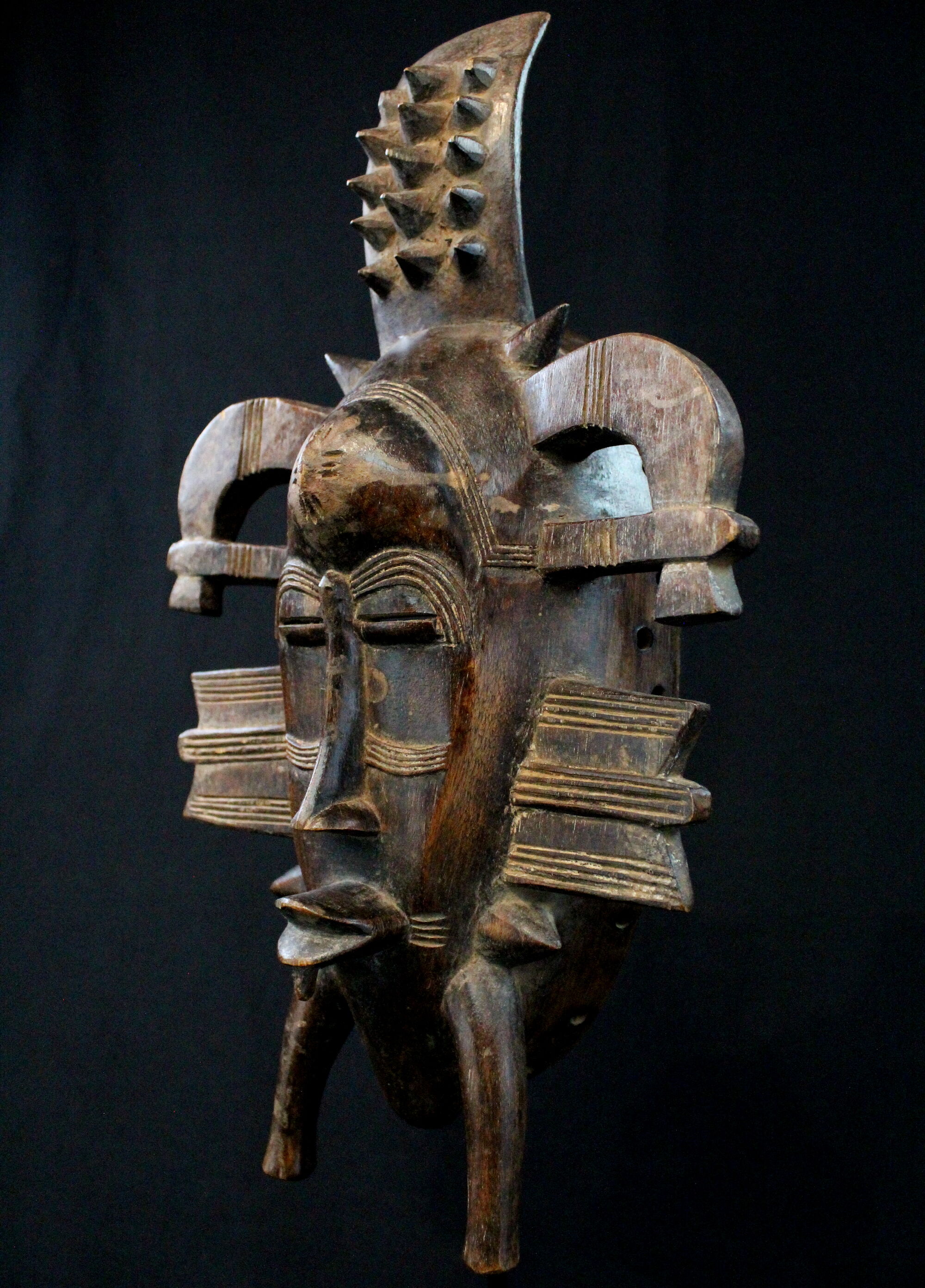 Kpelie Senoufo mask Ivory Coast