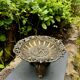 Large fruit bowl centrepiece in bronze from the 19th century.