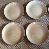 Set of 8 stoneware plates