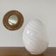 Old Lamp egg glass of MURANO italy vintage 1970 egg vintage